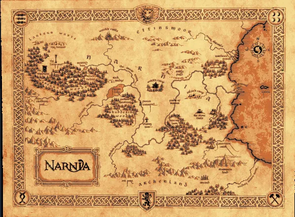 Bản đồ Narnia - hueforge - Image 1