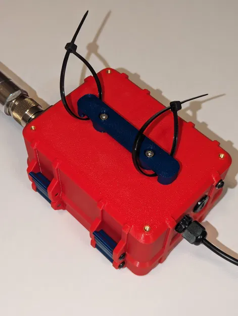 Vỏ chống chịu thời tiết cho Meshtastic RAK19007/RAK19003 + GPS + 4x pin 18650 - Image 7