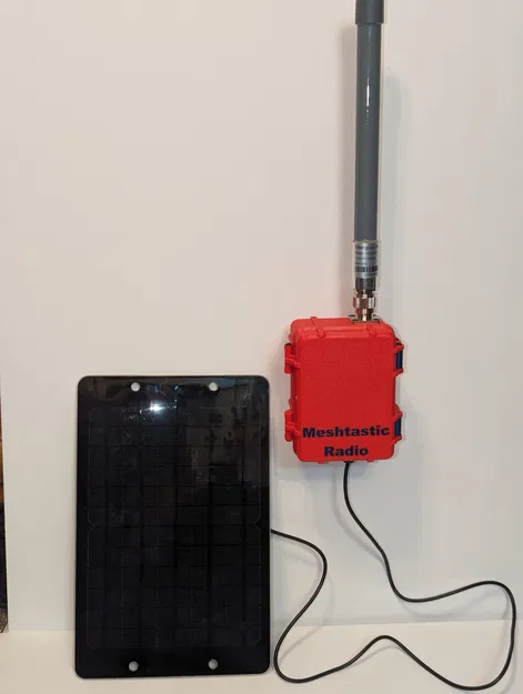 Vỏ chống chịu thời tiết cho Meshtastic RAK19007/RAK19003 + GPS + 4x pin 18650 - Image 11