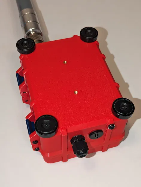 Vỏ chống chịu thời tiết cho Meshtastic RAK19007/RAK19003 + GPS + 4x pin 18650 - Image 14