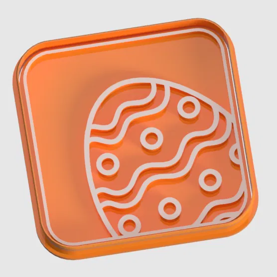 Khuôn Cắt Bánh Quy Trứng Phục Sinh - Image 1