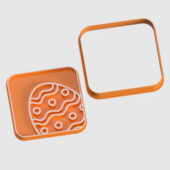 Khuôn Cắt Bánh Quy Trứng Phục Sinh - Image 2