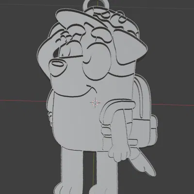 Móc khóa Jack (Bluey)