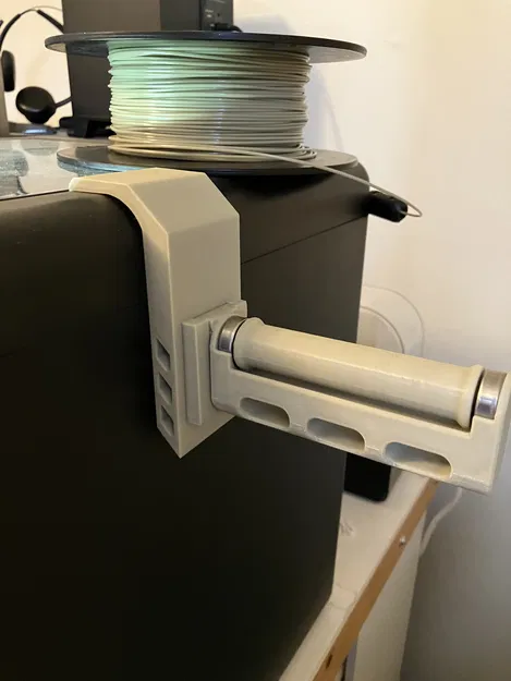 Giá Đỡ Cuộn Dây Nhựa Gắn Bên Hông Máy In 5M Pro - Image 2
