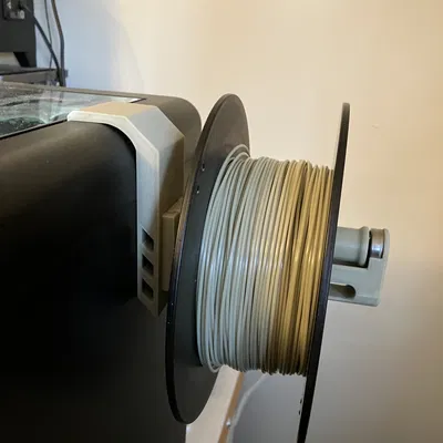 Giá Đỡ Cuộn Dây Nhựa Gắn Bên Hông Máy In 5M Pro