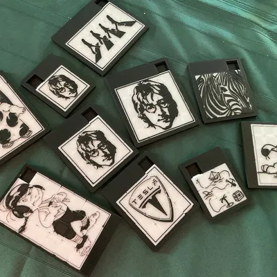 Câu đố trượt Khối John Lennon