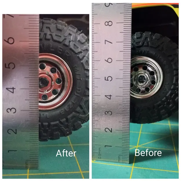 Bộ nâng FMS Hilux 1/18 + siêu flex - Image 4