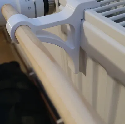 Móc tản nhiệt cho thanh treo khăn - Bản Remix