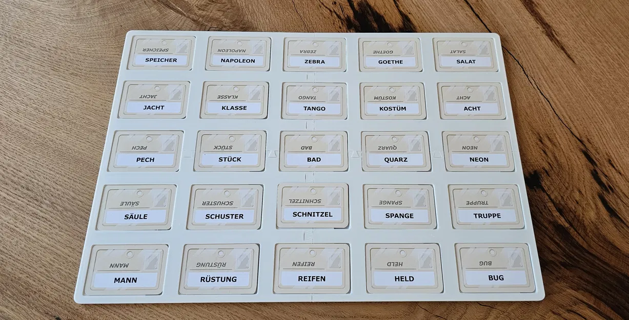 Codenames - Khay đựng bài - Image 1