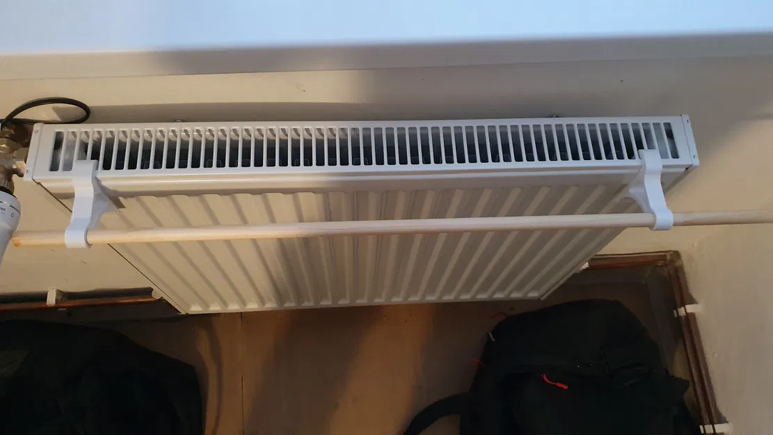 Móc tản nhiệt cho thanh treo khăn - Bản Remix - Image 2