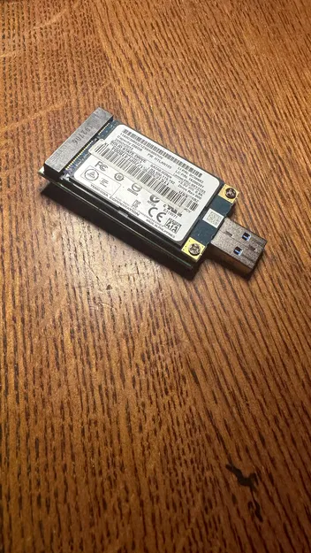 Vỏ Case mSATA ra USB, Vỏ bảo vệ mSATA kèm Adapter USB - Image 4