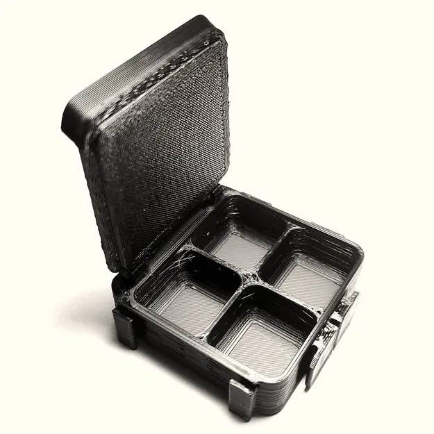 Hộp chia ngăn, hộp đựng siêu nhỏ, có thể ghép và mở rộng - Image 7