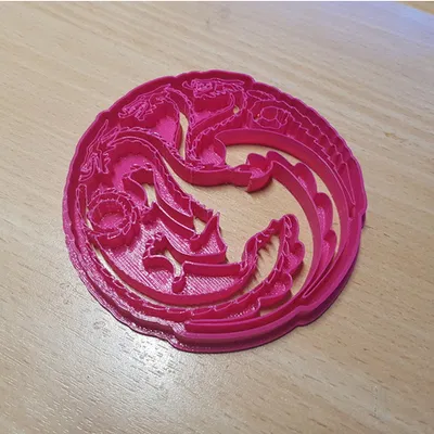 Khuôn cắt bánh House Targaryen - Game of Thrones