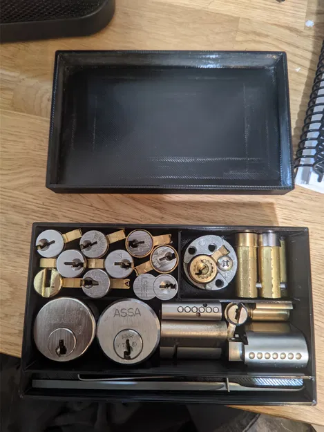 Hộp đựng đồ locksport gọn gàng - Image 1