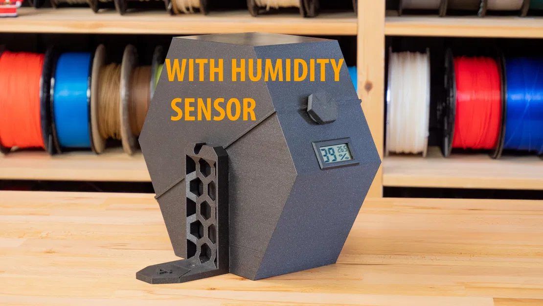 Giá Đỡ Cuộn Sợi và Hộp Bảo Quản cho Tủ V2 - Có Cảm Biến Độ Ẩm - Image 1