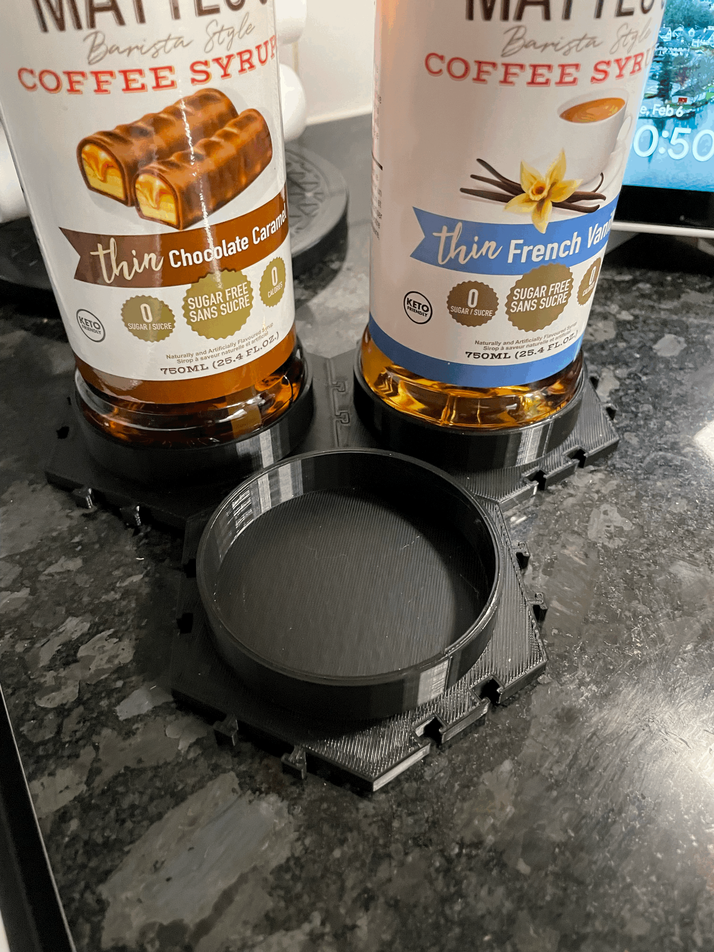 Đế Modul Cho Chai Syrup Cà Phê