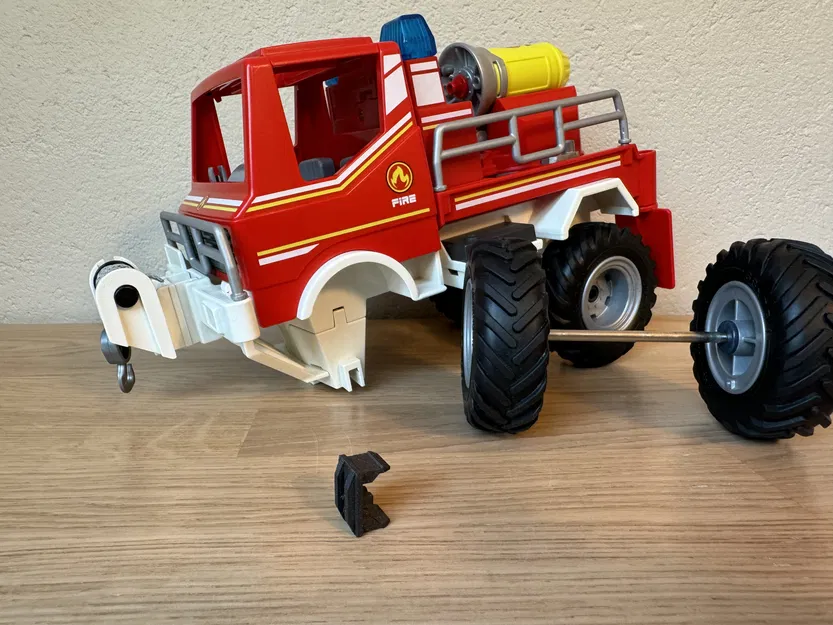 PlayMobil City 9466 Xe Chữa Cháy - Trục Giữ (Phụ Tùng Thay Thế) - Image 1