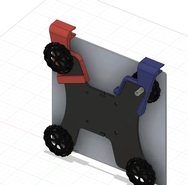 Giá đỡ bàn chải cho Ender 3 Pro (cơ chế đàn hồi) - Image 1