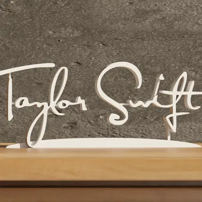 Chữ Ký Taylor Swift - Trang Trí Nhà Cửa