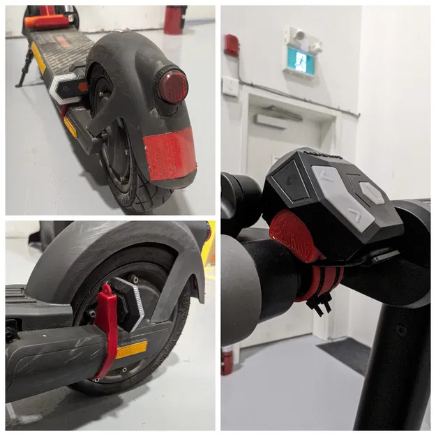 Giá đỡ Đèn tín hiệu rẽ CarryBright cho Inmotion S1/L9 - Image 1