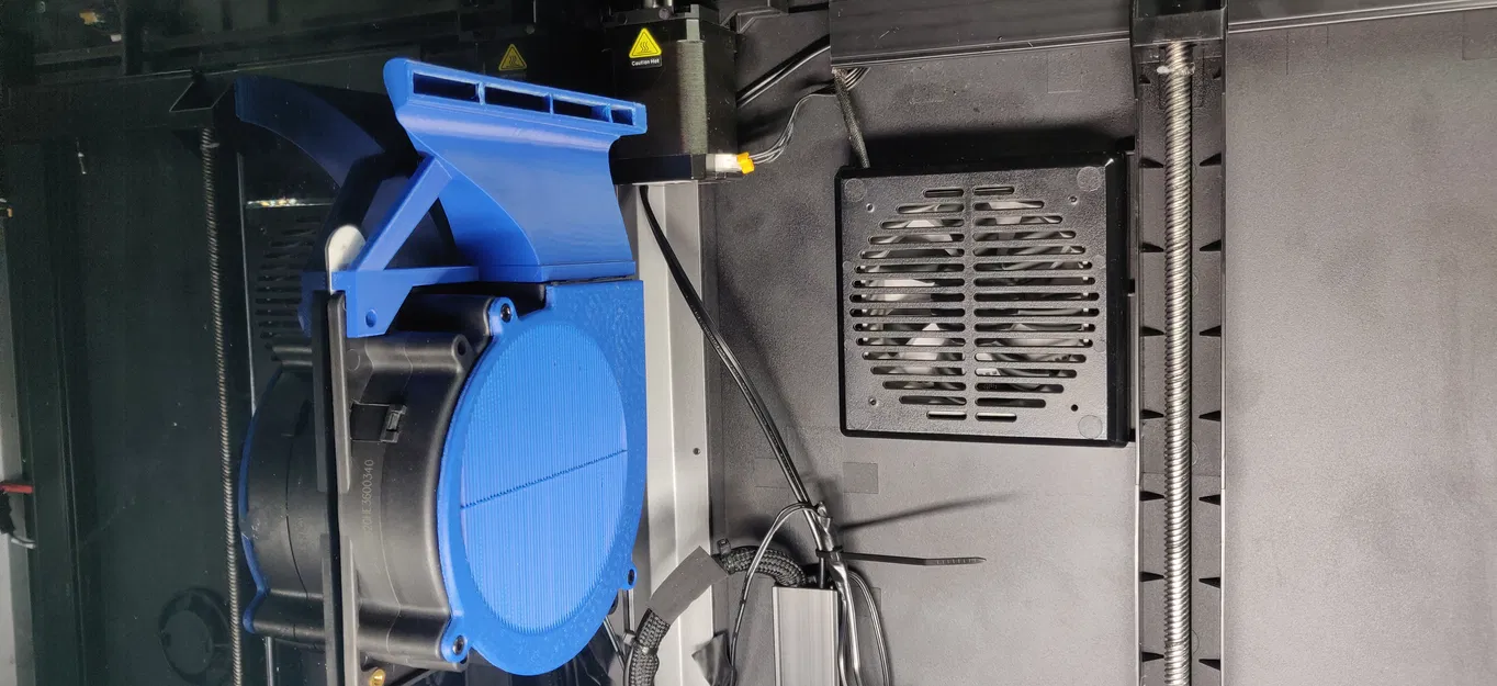 Lưới che quạt hông Creality K1/K1MAX / Quạt lồng sốc 120x32MM - Image 5