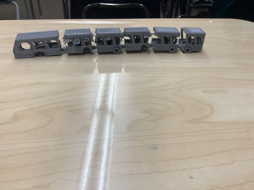 Xe bus rắn / Xe bus dẻo V1 - Image 1