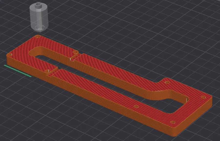 Giá đỡ nâng bộ phát hiện đứt liệu cho QIDI X-MAX 3 - Image 1