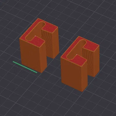 QIDI X-MAX 3: Giá đỡ cuộn dây gắn tay cầm