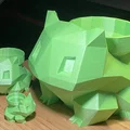 Chậu Cây Bulbasaur Low Poly có Ống Chậu Mario - Thumbnail 1