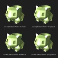 Chậu Cây Bulbasaur Low Poly có Ống Chậu Mario - Thumbnail 3