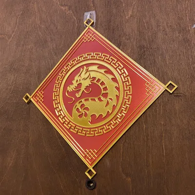 Trang Trí Rồng Treo Tường Dịp Tết Nguyên Đán