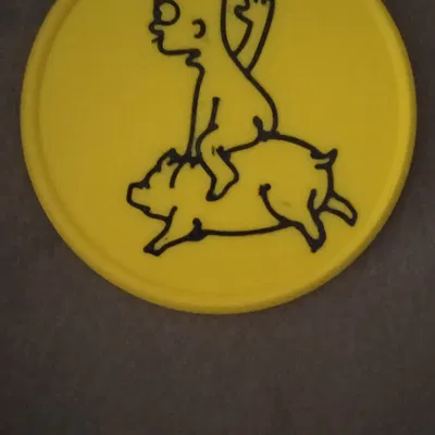 Miếng Lót Ly Bart Simpson