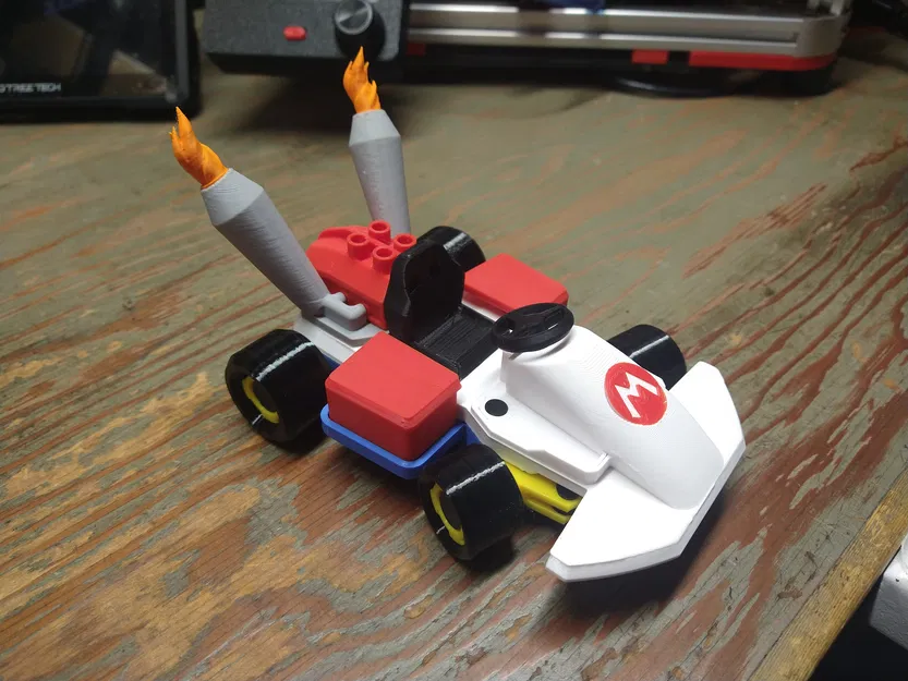 Lửa Ống Xả Siêu Mario Kart - Image 1