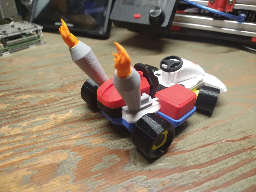 Lửa Ống Xả Siêu Mario Kart - Image 3