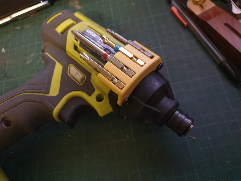 Giá đỡ mũi vặn vít cho máy siết bu lông và khoan RYOBI (R18ID2 & R18PDBL) - Image 2