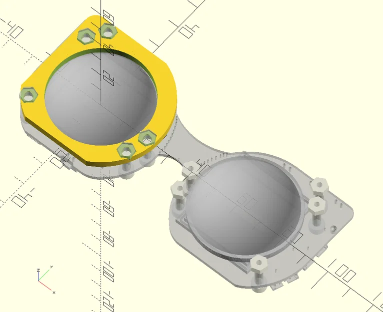 Bộ Ngàm Lens Cho MONSTER M4SK - Image 1