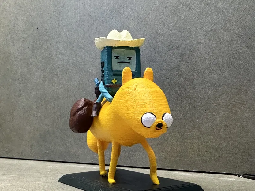 BMO và Jake (như ngựa lười) - Adventure Time - Image 2