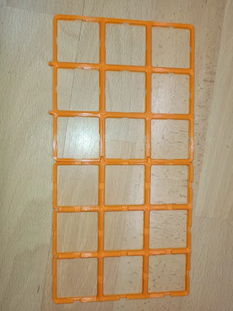 Tấm đế Gridfinity nối dài (khớp nối snap fit) và xếp chồng - Image 2