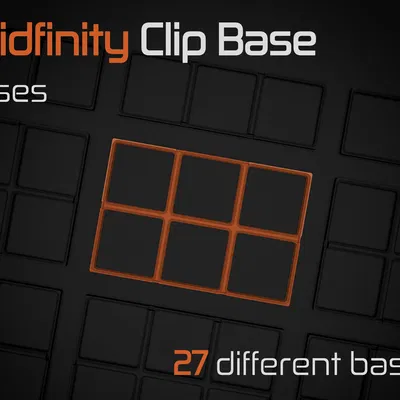 Đế Kẹp Gridfinity - Đế (Bản REMIX)