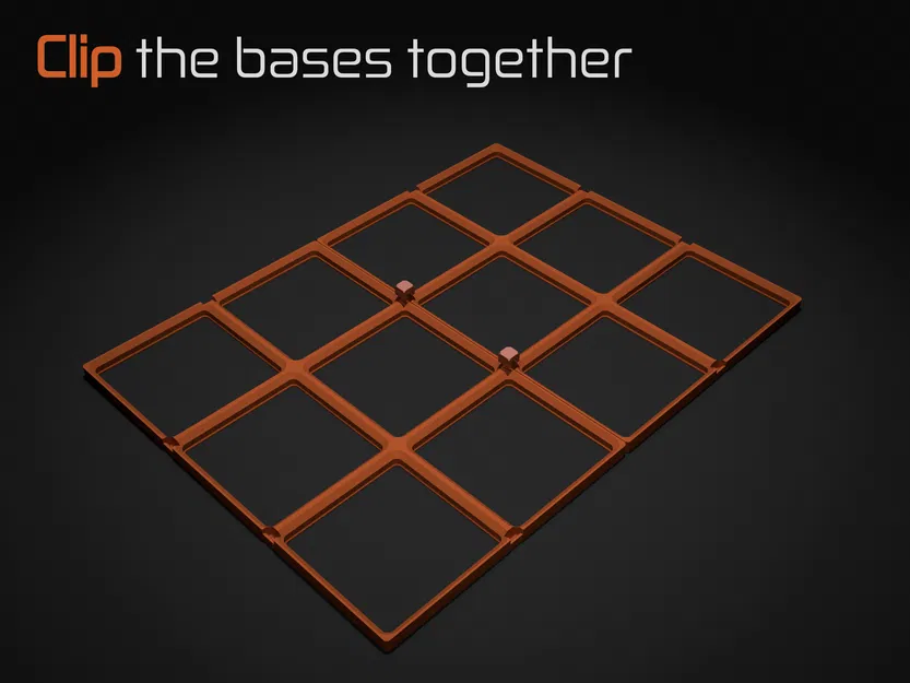 Đế Kẹp Gridfinity - Đế (Bản REMIX) - Image 3