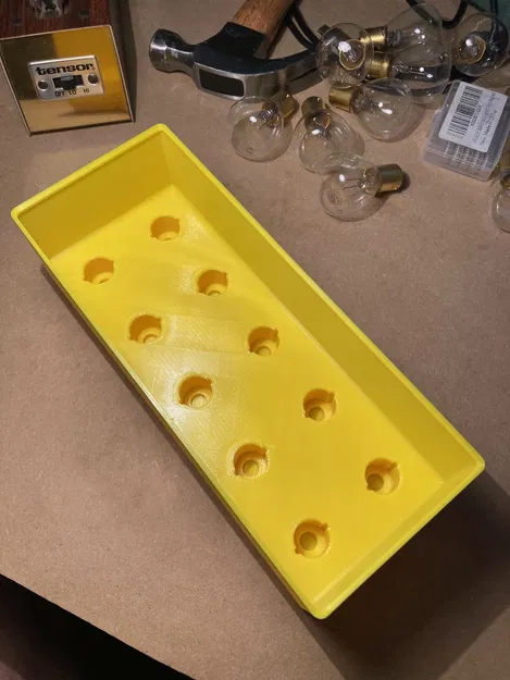 Hộp đựng bóng đèn BA15s theo chuẩn Gridfinity - Image 2