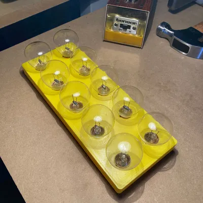 Hộp đựng bóng đèn BA15s theo chuẩn Gridfinity