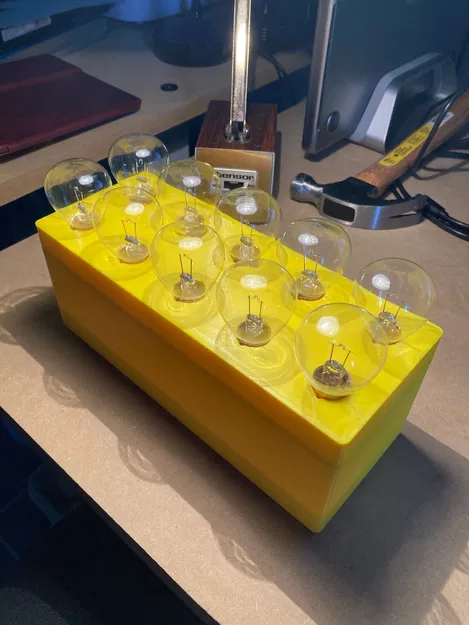 Hộp đựng bóng đèn BA15s theo chuẩn Gridfinity - Image 4