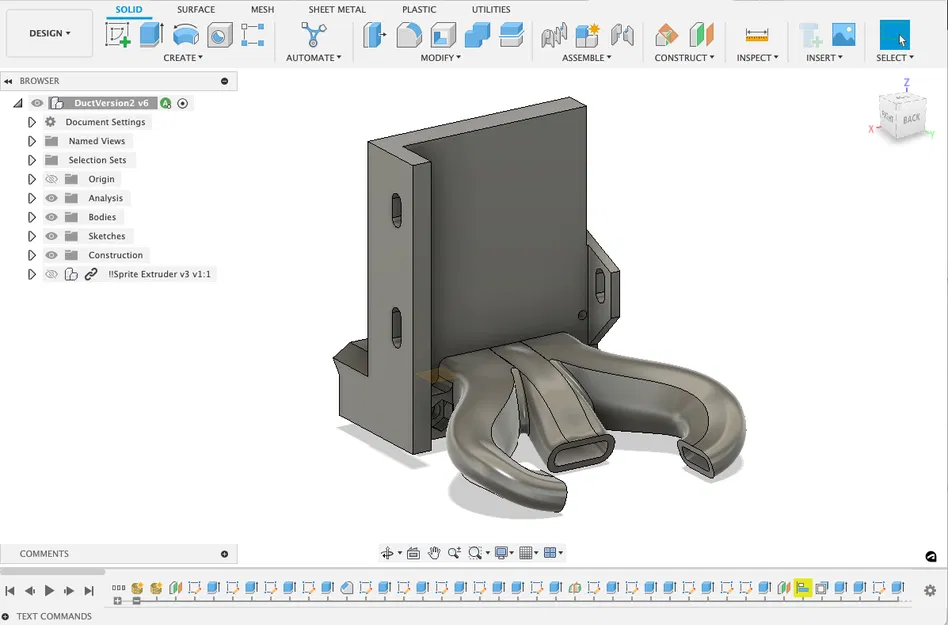 File CAD Nâng Cấp Quạt Gió Cho Ender 3 S1 Pro - Image 2