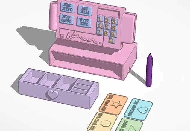 Máy Tính Tiền Đồ Chơi - Image 1