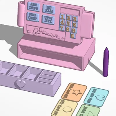 Máy Tính Tiền Đồ Chơi