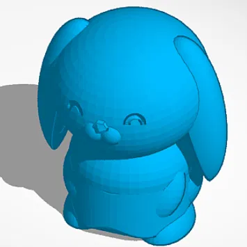 Thỏ Con Dễ Thương / Đồ Chơi Nghệ Thuật "Designer"