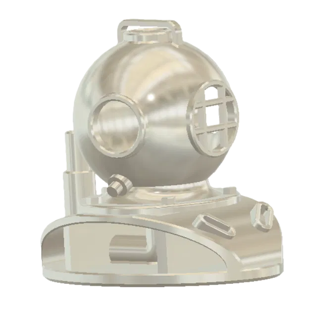 Mũ lặn có kết nối khí hoặc nước - Image 1