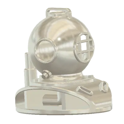 Mũ lặn có kết nối khí hoặc nước