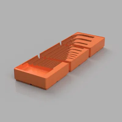 Bộ Tổ chức Wera Hex Gridfinity Chia Đôi 2x2